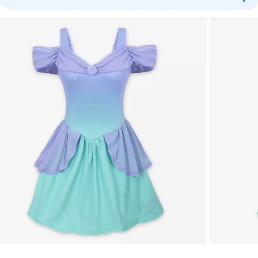 Disney Ariel athletic dress NWT
